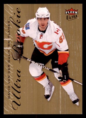 2009-10 Ultra Gold Medallion #213 David Van Der Gulik Calgary Flames