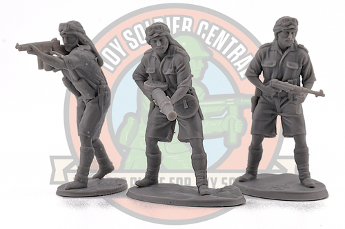 WW2 Toy Soldiers - SAS Desert Raider Team - 54mm Maßstab 1:32 - WWII Army Men - Bild 3 von 11