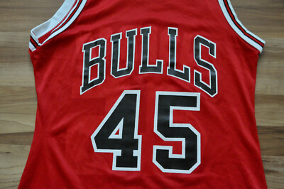 Champion Bulls 45番 ジョーダン　サイズ40 最終値引 Michael Jordan #45 Chicago Bulls Champion Jersey -40- | eBay