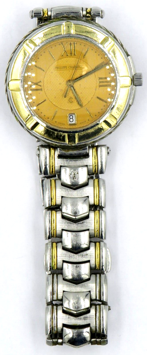Philippe Charriol Watch A70.60 Two Tone 18k Gold Dial Men's Philippe Charriol Watch A70.60 Two Tone 18k Gold Dial Men's