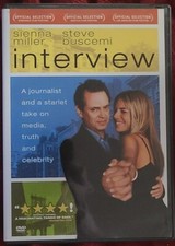 Interview DVD (2007) USED Very Good Condition Sienna Miller & Steve Buscemi