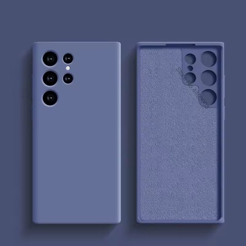 For Samsung Galaxy S25 24 23 22 Ultra Original Liquid Silicone Soft Case Cover - Photo 24 sur 25