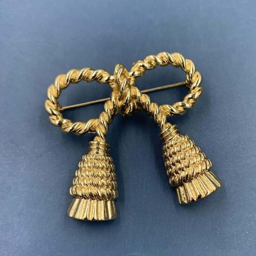 Vintage Baroque Star Moon Bow Tulip Ginkgo Brooch Pin for Woman Retro Palace - Picture 19 of 28