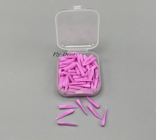 Cuñas de plástico desechables dentales restauración matriz contorneada interdental S/M/L - Imagen 8 de 19