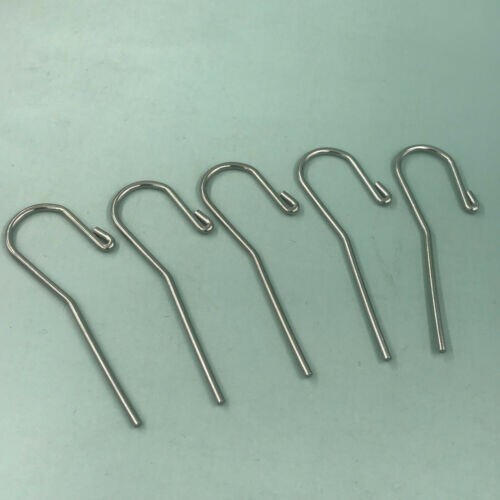 5Pcs Dental Stainless steel Lip Hook Apex Locator Canal Finder Dental Tool - Picture 7 of 8
