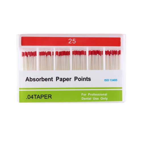 AZDENT Dental Endodontic Absorbent Paper Points Taper 0.04/ 0.02 /0.06 15#-40# - Picture 25 of 36