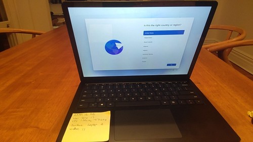 Microsoft Surface Laptop 3 16GB RAM 256GB SSD 13.5" Intel i7 1065G7 1.30GHz - Picture 2 of 2