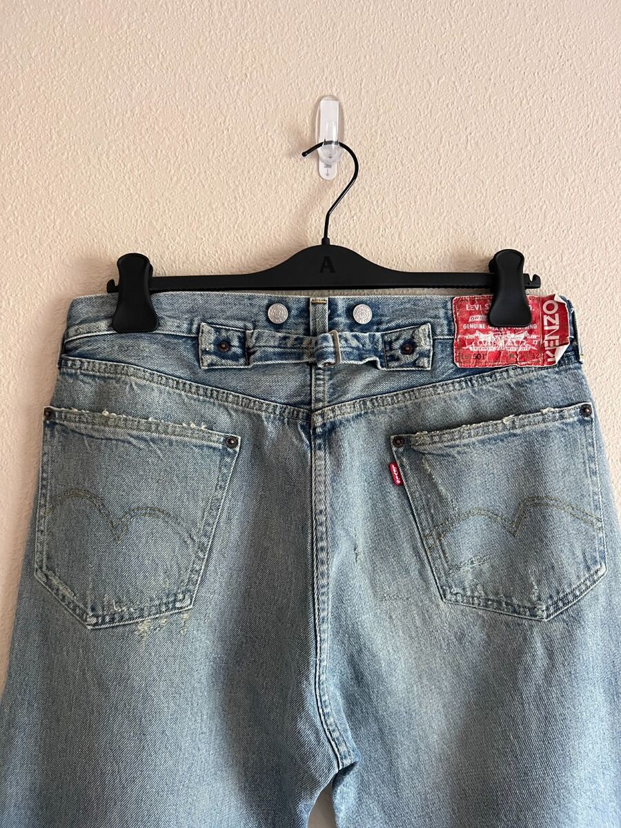 Levi's x KENZO 1933 501 Denim Jeans - Size 33x32 - Blue Levi's x KENZO 1933 501 Denim Jeans - Size 33x32 - Blue