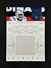 2011 National Treasures Colossal Game-Worn Materials #9 Felix Jones /99 Cowboys
