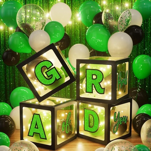 Memorable Class of 2025 Graduation Decorations: Complete 86 PCS Set with Lights - Picture 6 of 9