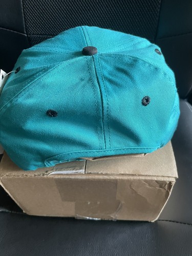 NEW VINTAGE FLORIDA MARLINS #1  Apparel Logo Snapback Cap Hat BLUE MLB - Picture 7 of 9