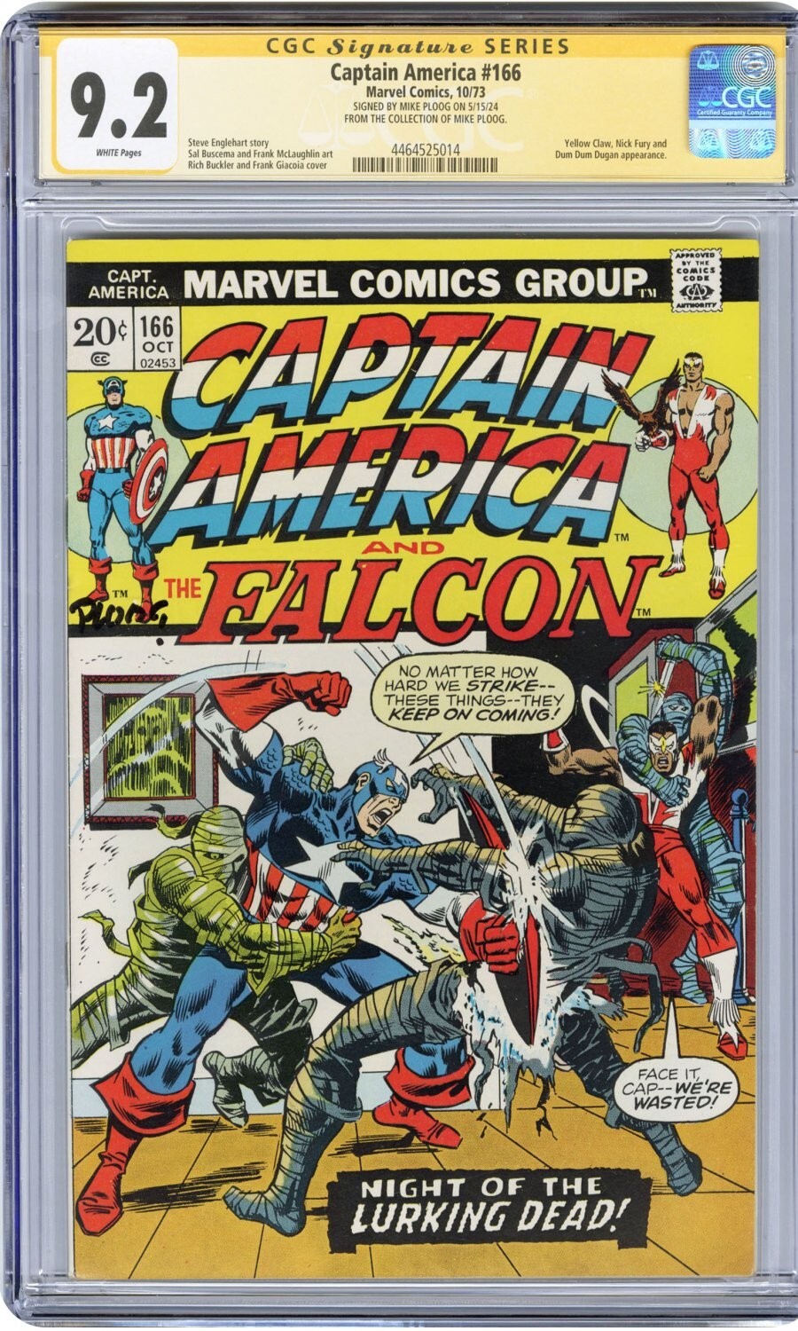 Captain America #166 Value - GoCollect
