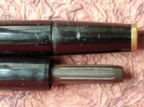 RRR LOT OF 2 RARE SMARAGD 1001 FÜLLFEDERHALTER VINTAGE FOR REPAIR CZECHOSLAVAKIA - Bild 7 von 11