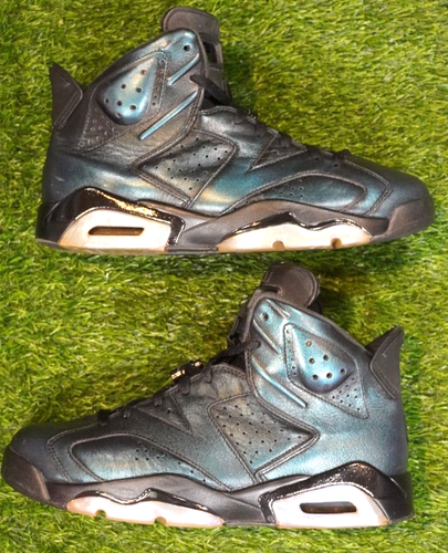 Jordan 6 Retro 'All-Star Chameleon (2017)' (Size 9) CLEAN/Great Condition/OG All - Picture 5 of 16