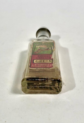1920's Tropical Brand Green Food Coloring Bottle, Container - Picture 6 of 8