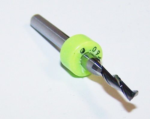 (5) FLAUTO 2,40 mm (.0945") FLAUTO FINE CARBURO 2 FLAUTO .350" KTTSUAI094535003R - Foto 2 di 3