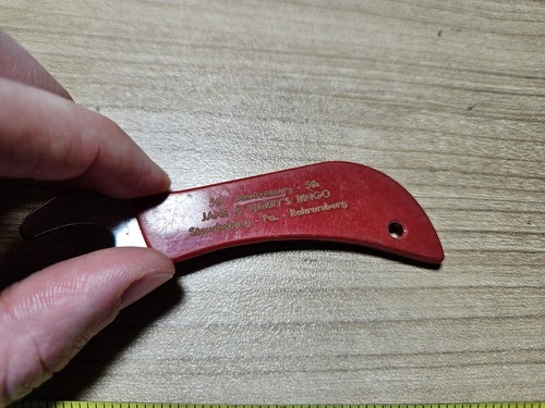 Vtg Jane & Harry's Bingo Stouchsburg Rehrersberg PA Advertising Bottle Opener  - Picture 4 of 6