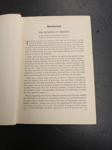 Standard History Of The World VOL I (Israel Clare 1928 Hardcover - Picture 8 of 20