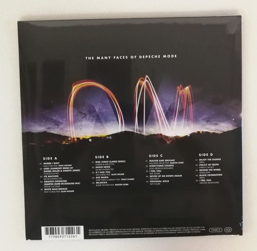 Limit.edit. 2x 12 " LP White Vinyl Many Faces Of Depeche Mode Coverschaden - Picture 2 of 2