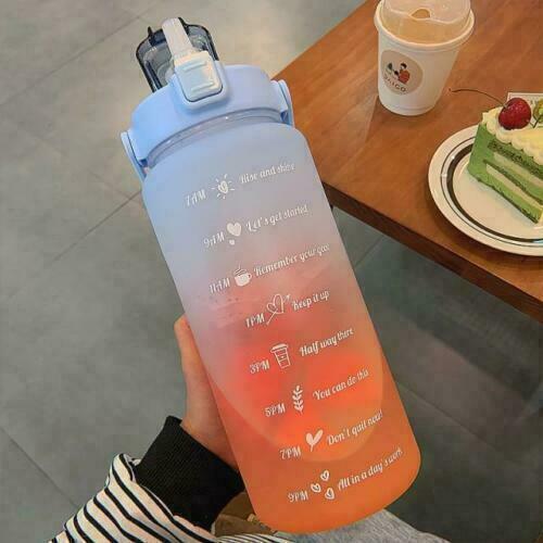 2L Trinkflasche Sportflasche Wasserflasche Fruchteinsatz - Bild 5 von 11