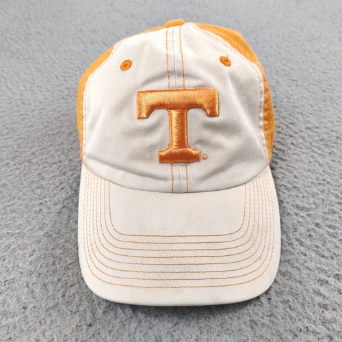 Tennessee Volunteers Starter Hat Cap Mens Orange Beige Panel Logo Strapback - Picture 3 of 13