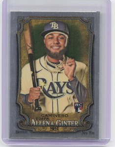 2024 Topps Allen & Ginter #92 Junior Caminero Chrome RC (A)