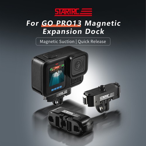 Magnetic Quick Release Expansion Dock for Gopro Hero 13 - Picture 2 of 15