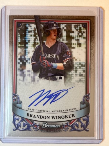 2024 Bowman Sterling Brandon Winokur Prospect Auto #PA-BWI Twins