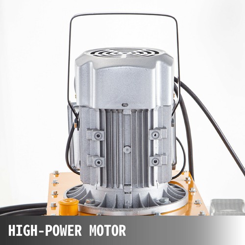 750W Electric Driven Hydraulic Pump Single/Double Acting Solenoid/Manual Valve - Picture 3 of 10