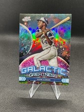 2024 Topps Cosmic Chrome - Galactic Greatness #GG-11 Hank Aaron