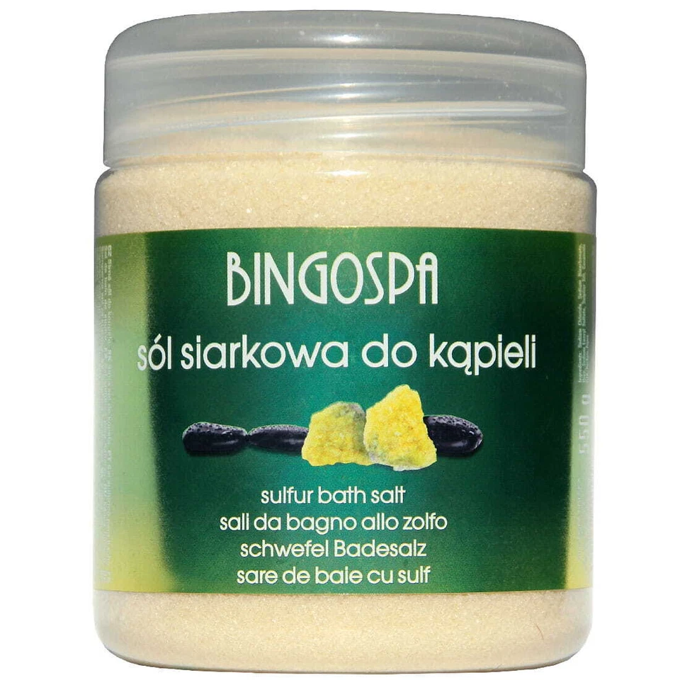 ASSORTED 5901842007057 Sól siarkowa do kąpieli 600g BingoSpa