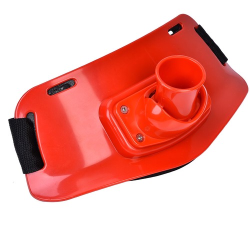 (Red)Boat Rock Fishing Rod Pole Holder Adjustable Waist Fighting Belt Tackle - Picture 4 of 9