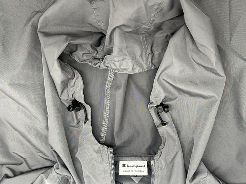 CHAMPION Alabama Crimson Tide Champion Kangaroo Pocket Gray Windbreaker Small - Picture 10 of 12