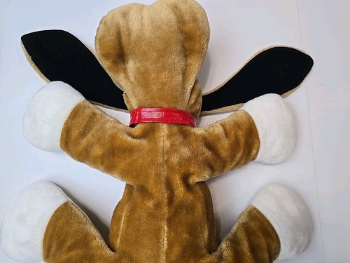 Big Hound Dog Plush Puppy Toy Floppy Huggable Pillow Toy Approx 20" Long Vintage - Picture 12 of 18