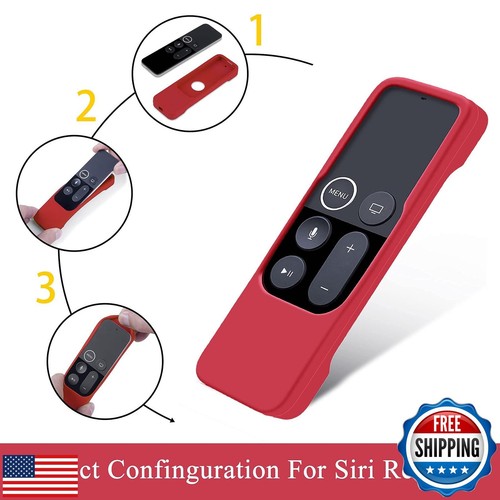Case Compatible with Apple TV 4K/ 4th Gen Remote Light Weight Anti-Slip Shock - Picture 4 of 5
