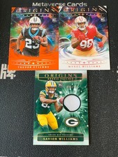 2025 Panini Origins Football Etienne Williams RC Patch /149/199 Lot*3