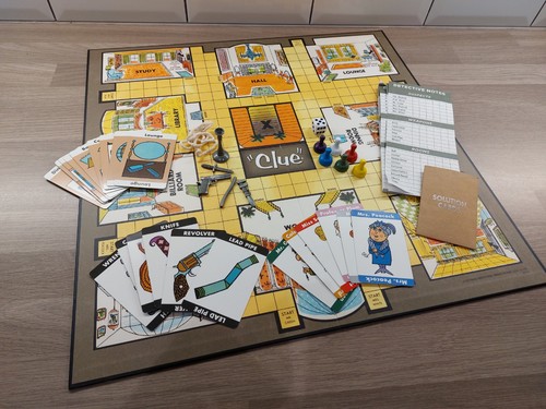 Clue (Cluedo) Board Game, Nostalgia Edition, Parker Brothers, Complete - Picture 4 of 9