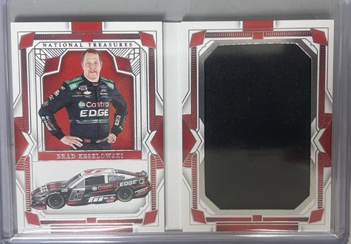 2024 National Treasures Brad Keselowski Jumbo Firesuit Vertical Booklet 15/25.