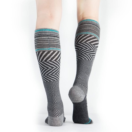 JAVIE 76% Merino Wool Compression Socks 15-20mmHg Seamless Toe for Women & Men - Bild 4 von 7