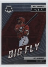 2022 Panini Mosaic Big Fly Nelson Cruz #BF-9 1o1f