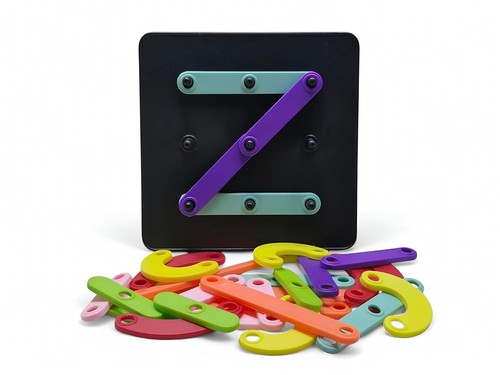 Learning & educational Alphabet ,Numeric & Shape Construction for preschool - Picture 1 of 5