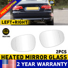 For BMW E92 3-Series Coupe Facelift 2011-13 Mirror Glass Heated Driver Passenger