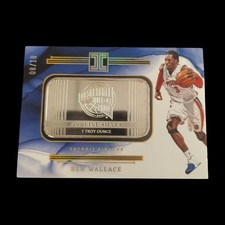 2022-23 Panini Impeccable Ben Wallace Pistons Silver Ounce /10
