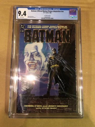 Graded CGC 9.4 Batman Official Motion Picture Flim