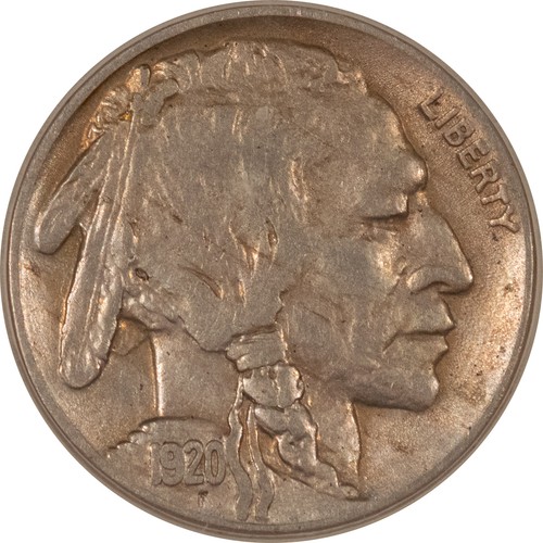 1920-S BUFFALO NICKEL - ICG VF-35 - Picture 2 of 3