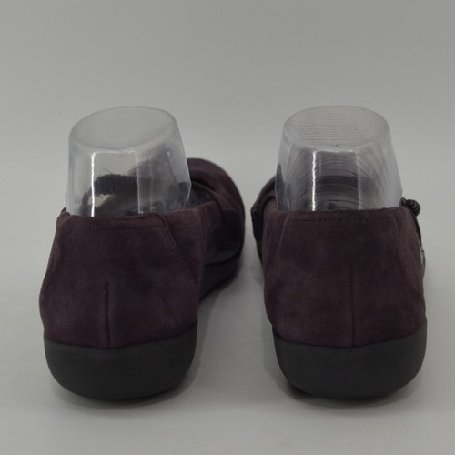 Clarks Medora Frost Wildleder lila Mary Janes Ballerinas Komfort 10 - Bild 15 von 16