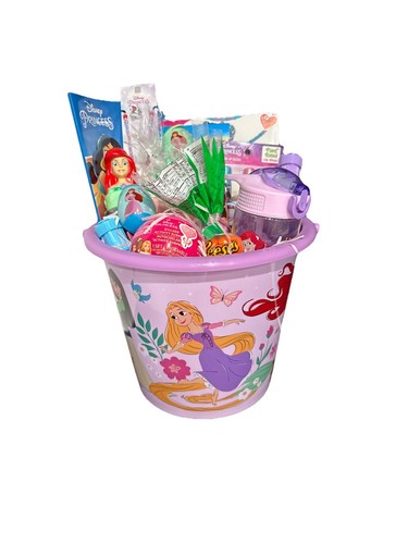 Disney Princess Girls Birthday Gift Basket, Toys, Coloring, Bubbles And More Fun