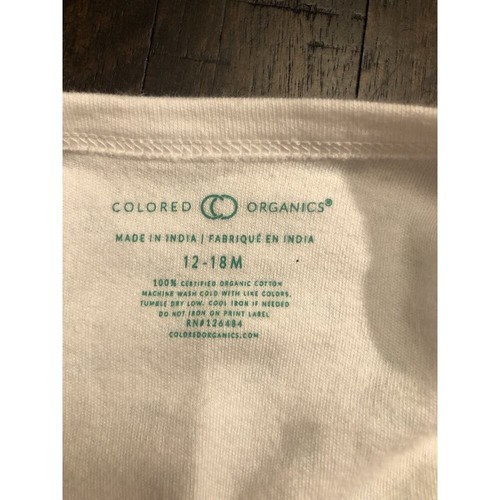 Colored Organics Peyton Organic Cotton One Piece Swaddle 12-18 Mos Bicycles - Picture 5 of 5
