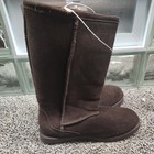 Circo Kids Girls brand new dark Brown Faux Suede Winter Fashion Tall Boots Size5 — photo 4