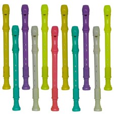 12 PCS Flute Rollerball Pen Unique Creative Music Signature Pens Black Ink Sm...